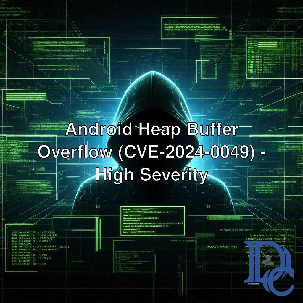 Android Heap Buffer Overflow (CVE20240049) High Severity DailyCVE